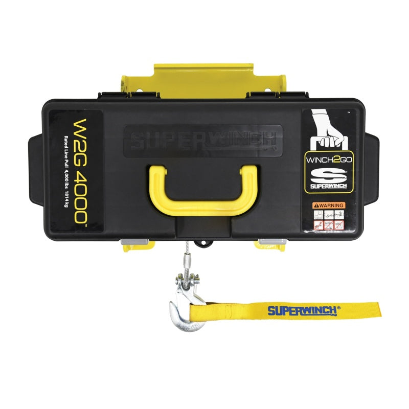 Superwinch 4000 LBS 12V DC 3/16in x 50ft Steel Rope Winch2Go Steel Rope-SR1 Performance