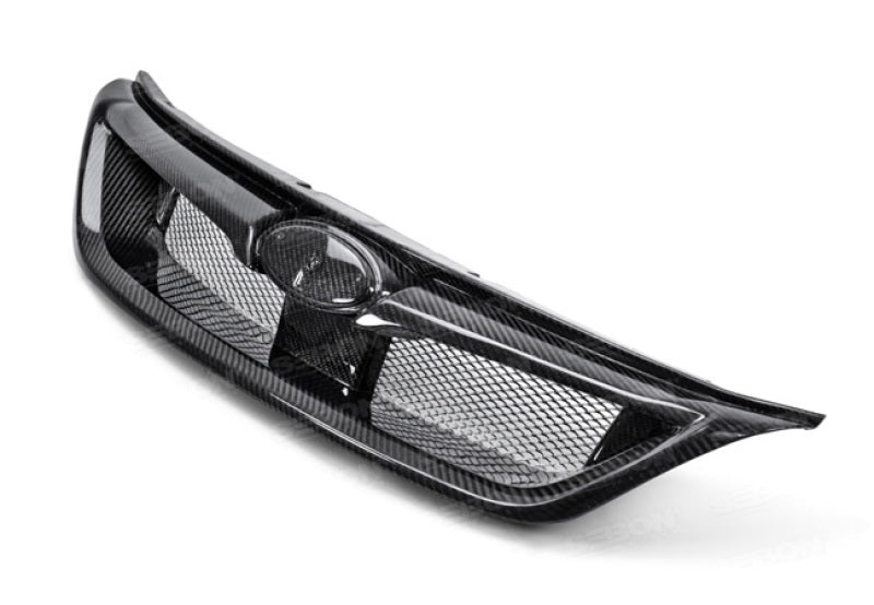 Seibon Carbon Fiber Front Grill for 2011-2014 Subaru Impreza WRX STI - Stylish and Lightweight Upgrade