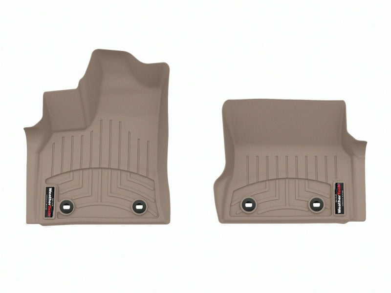 WeatherTech DigitalFit Front FloorLiner for Lexus LX 2022-2023 in Tan