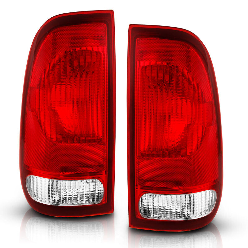 ANZO 1997-2003 Ford F-150 Taillight Red/Clear Lens (OE Replacement)-SR1 Performance