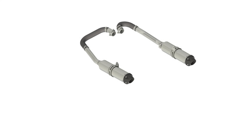 MBRP 11-14 Polaris RZR 900 (All Models) Complete Dual Exhaust System Headers-Back-SR1 Performance