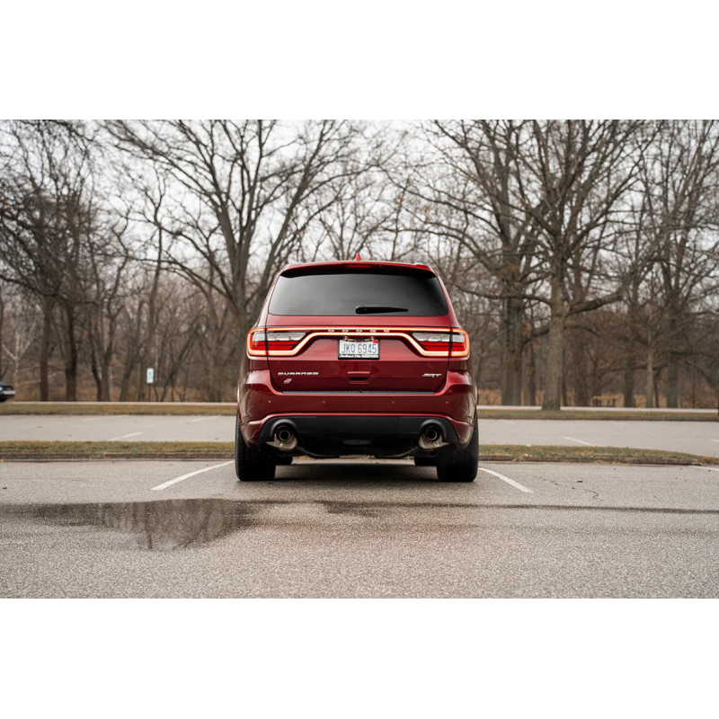 Corsa 2018-2024 Dodge Durango SRT 392 Cat-Back 2.75in Dual Rear Exit Xtreme 4.5in Black PVD Tips-SR1 Performance