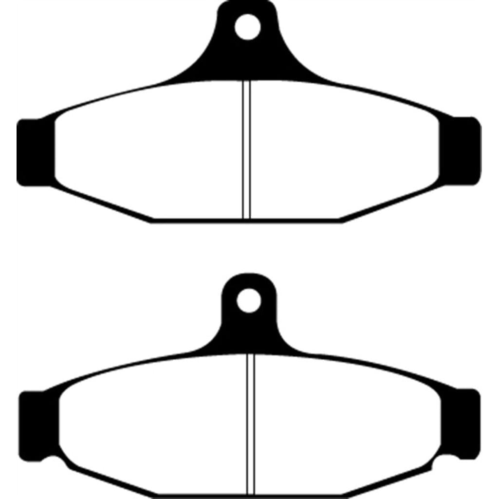 EBC Yellowstuff Rear Brake Pads for Chevrolet Corvette 1991-1995 – High-Performance Street and Track Use