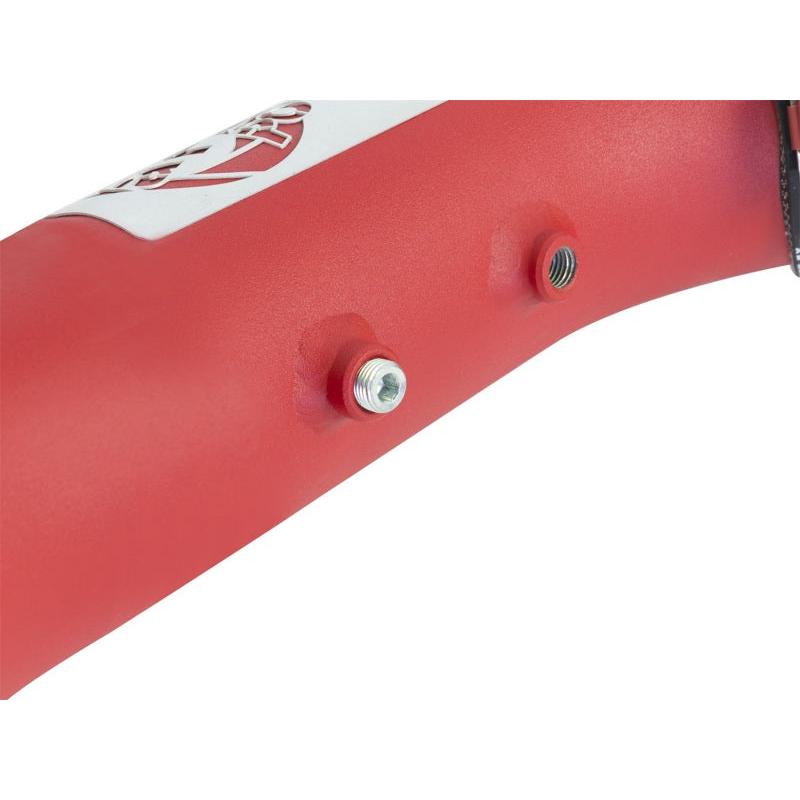 aFe BladeRunner 3in Red IC Tube Cold Side w/ Coupling & Clamp Kit 2016 GM Colorado/Canyon 2.8L-SR1 Performance
