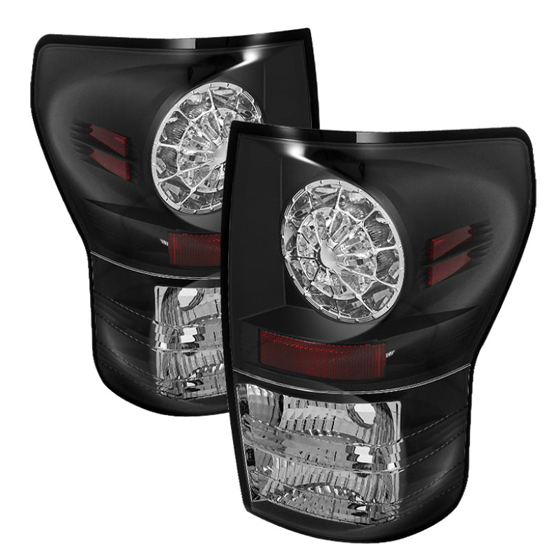 Spyder Toyota Tundra 07-13 LED Tail lights Black ALT-YD-TTU07-LED-BK-SR1 Performance
