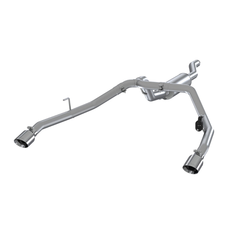 MBRP 2020 Jeep Gladiator 3.6L 2.5in Dual Rear Exit Cat Back Exhaust 304-SR1 Performance