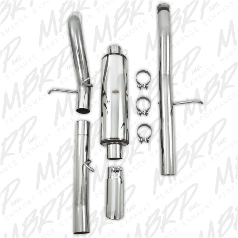 MBRP 2009 Chev/GMC Yukon XL/Avalanche 5.3/6.0 L Cat Back Single Side-SR1 Performance