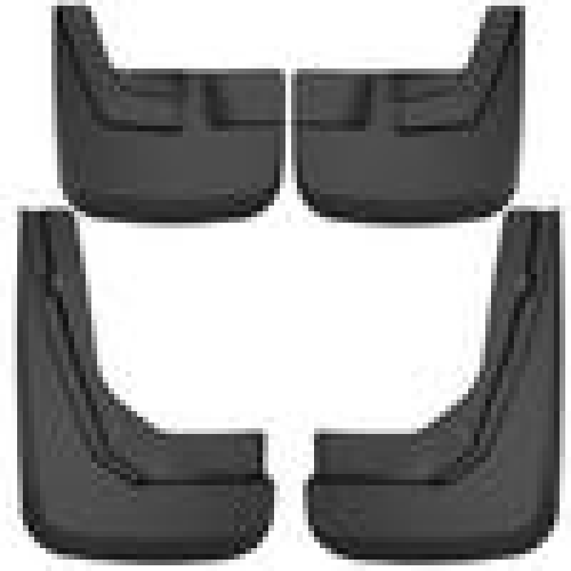 Husky Liners 21-23 Suburban/Tahoe/Yukon XL w/o Power Running Boards Front/Rear Mud Guards - BLK-SR1 Performance