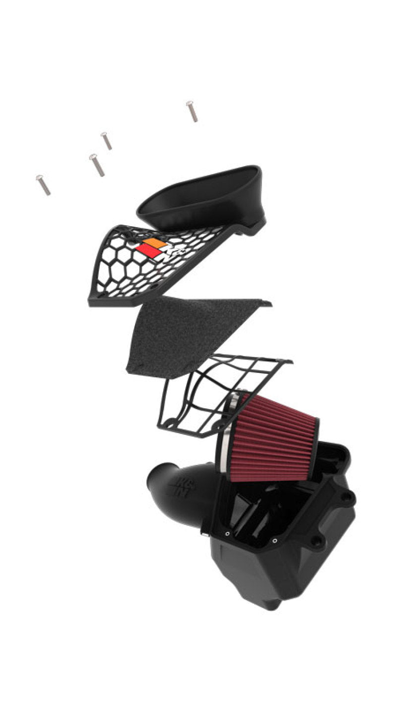 K&N 21-22 Jeep Wrangler JL V8-6.4L Aircharger Performance Intake-SR1 Performance