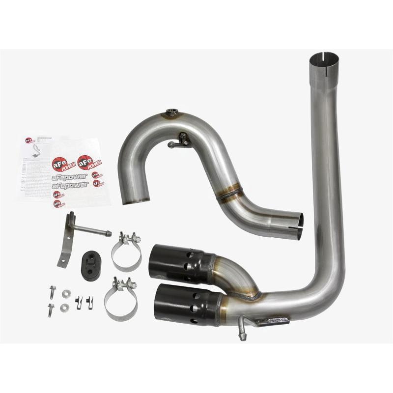 aFe Rebel Series DPF-Back 3in Side Exit SS Exhaust w/ IC Black Tip 2016 GM Colorado/Canyon 2.8L (td)-SR1 Performance