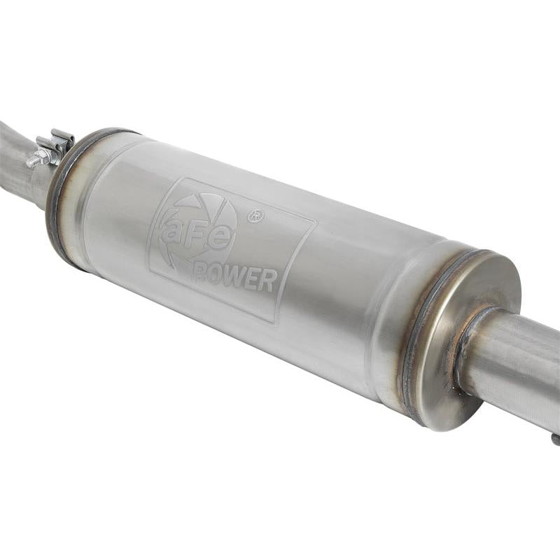 aFe Rock Basher 3in 409 SS Cat-Back Turn-Down Exhaust 12-18 Jeep Wrangler (JK) V6 3.6L/ 07-11 3.8L-SR1 Performance