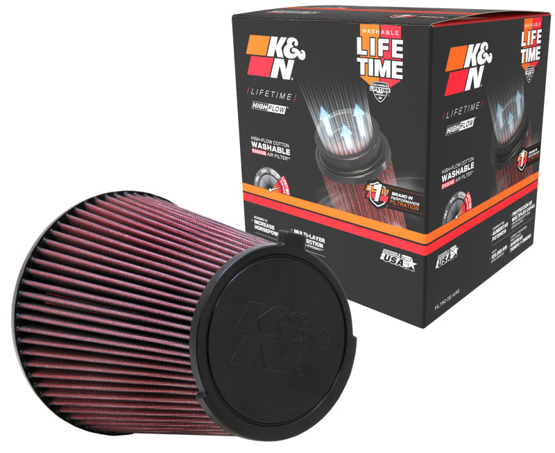 K&N Replacement Air Filter 10-12 Ford Mustang Shelby GT500 5.4L V8-SR1 Performance