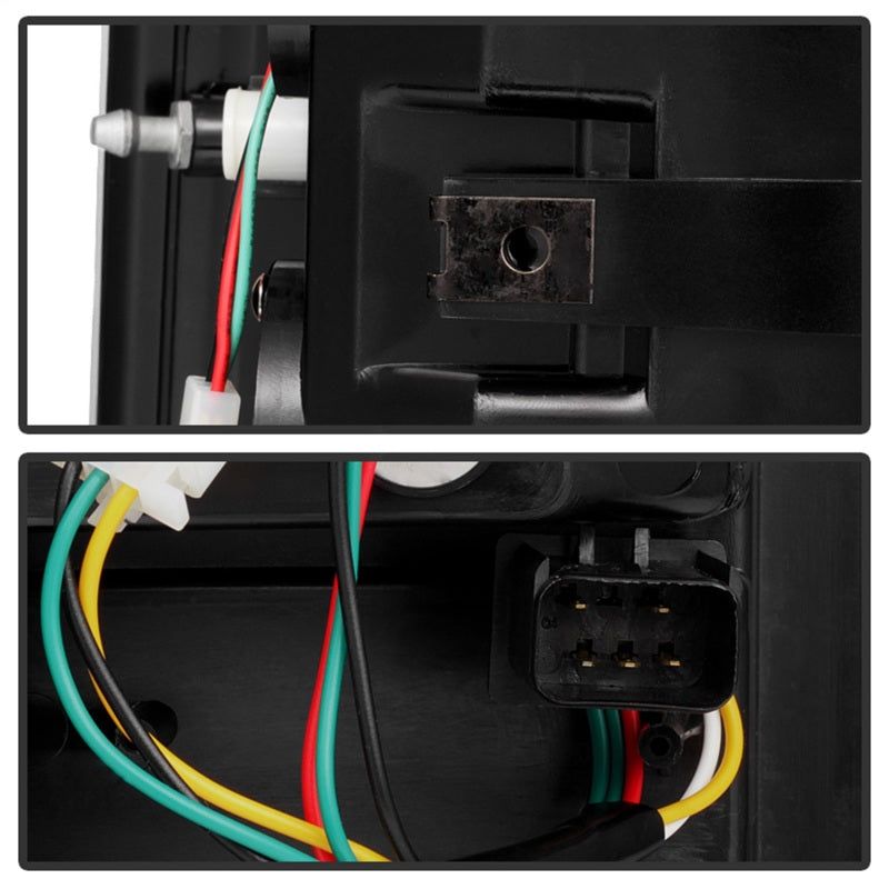 Spyder Dodge Ram 02-06 1500/Ram 2500/3500 03-06 LED Tail Light Black ALT-YD-DRAM02-LED-BK-SR1 Performance