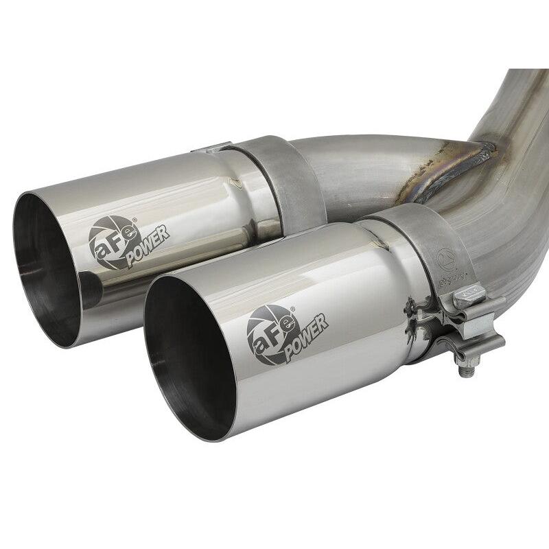 aFe POWER Rebel Series 3.5in SS Cat Back Exhaust w/Pol Tips 19-21 RAM V8-6.4L Hemi-SR1 Performance