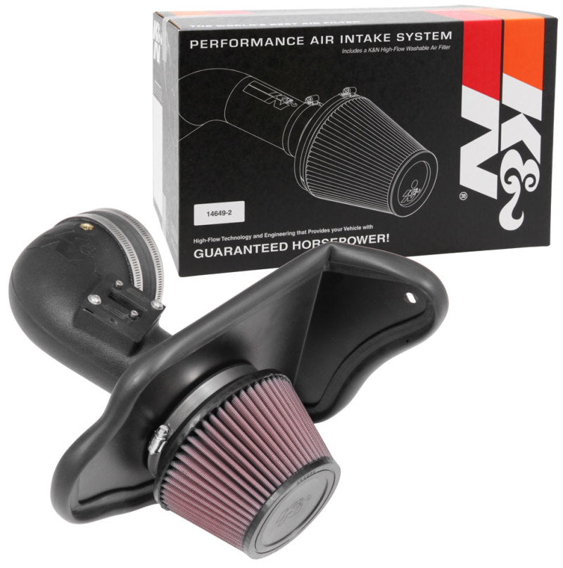K&N 16-17 Cadillac ATS L4-2.0L Turbo 57 Series FIPK Performance Intake Kit-SR1 Performance