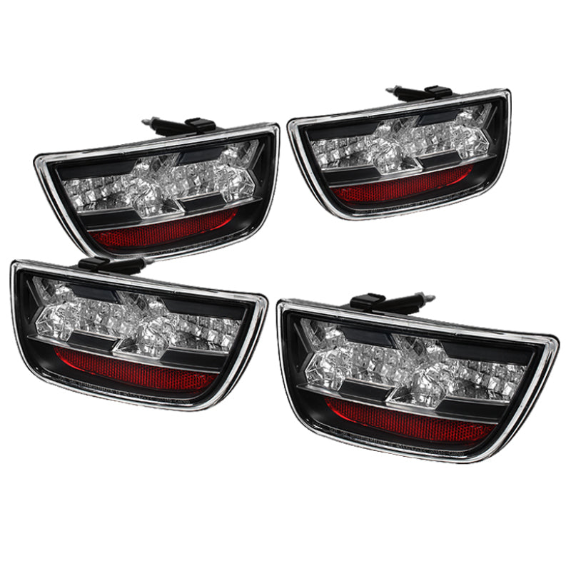 Spyder Chevy Camaro 10-13 LED Tail Lights Black ALT-YD-CCAM2010-LED-BK-SR1 Performance
