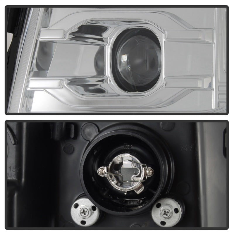 Spyder Chevy Silverado 1500 07-13 Version 3 Projector Headlights - Chrome PRO-YD-CS07V3-LBDRL-C-SR1 Performance