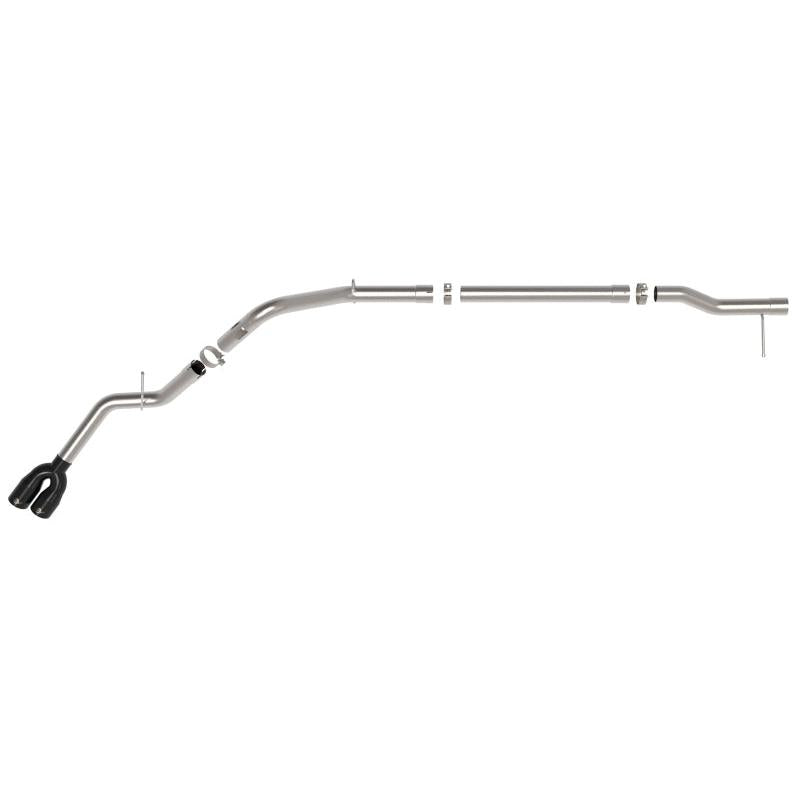 aFe Rebel XD Series 3 IN 304SS DPF-Back 23-24 GM Trucks L6-3.0L (td) LZ0- Dual Black Tip-SR1 Performance