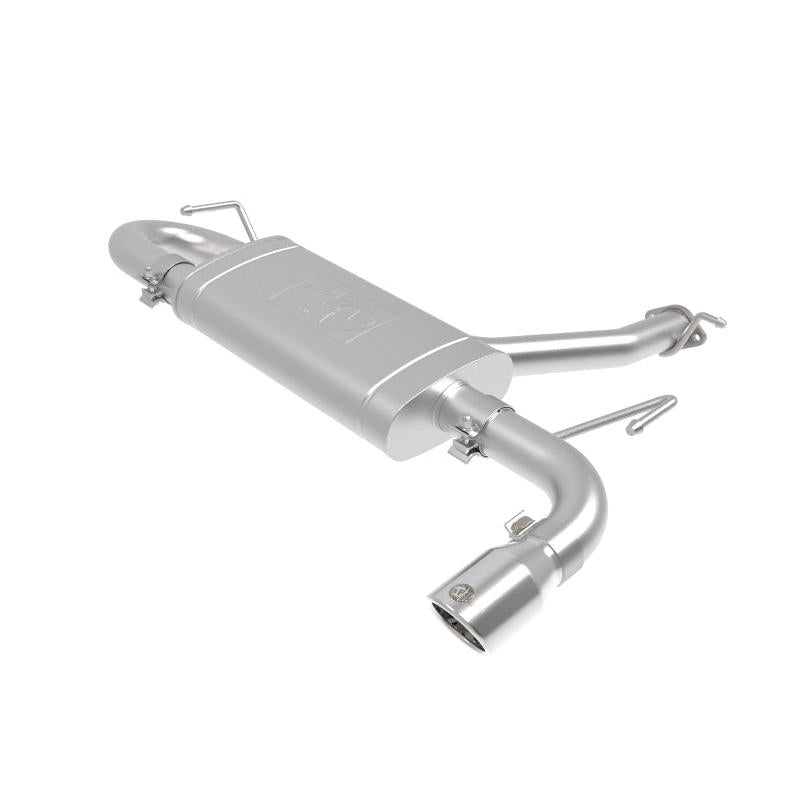aFe Takeda 2.5in 304 SS Axle-Back Exhaust w/Polished Tips 18-22 Hyundai Kona L4-1.6L (t) AWD-SR1 Performance