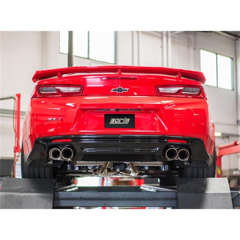 Borla 2017+ Chevy Camaro ZL1 6.2L S-Type Catback Exhaust w/ Dual Split Rear Exit-SR1 Performance