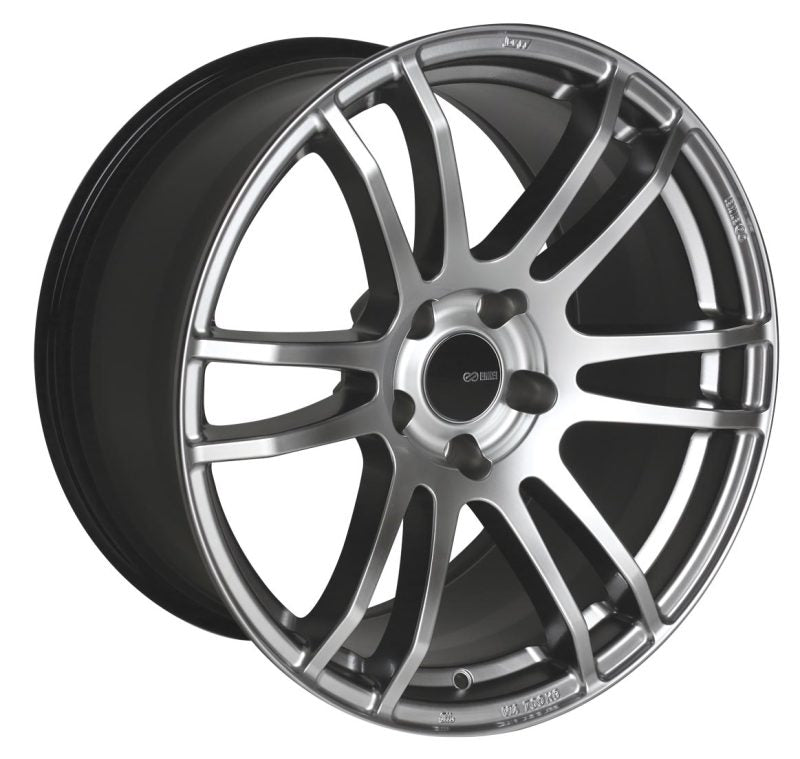 Enkei TSP6 18x8 45mm Offset 5x100 Bolt Pattern 72.6 Bore Hyper Silver Wheel-SR1 Performance