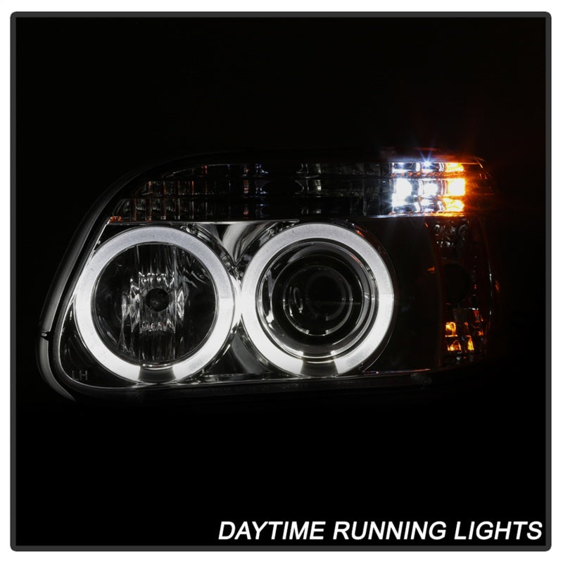 Spyder Ford Explorer 95-01 1PC Projector Headlights LED Halo Chrm PRO-YD-FEXP95-HL-1PC-C-SR1 Performance
