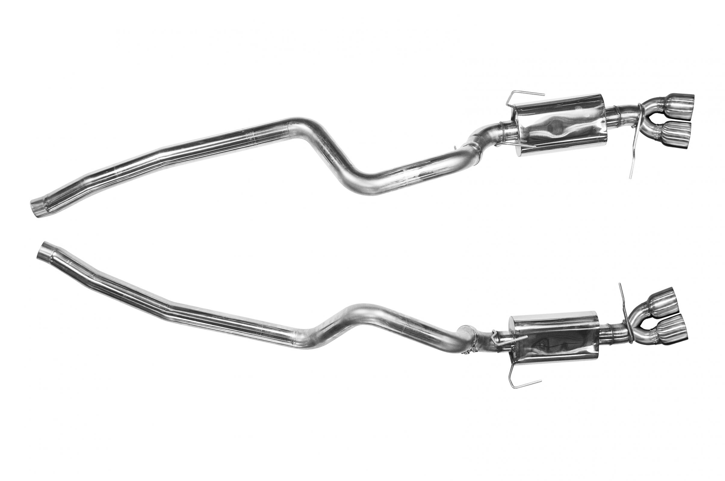 3" Cat-Back w/SS Quad Tips. 2013-2014 Shelby GT500.