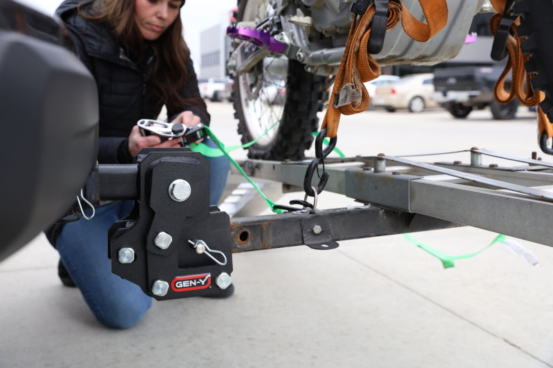 Gen-Y Hitch Voyager 4.75 inch Cargo and Towing Hitch with Platinum Ball Mount – GH-26011