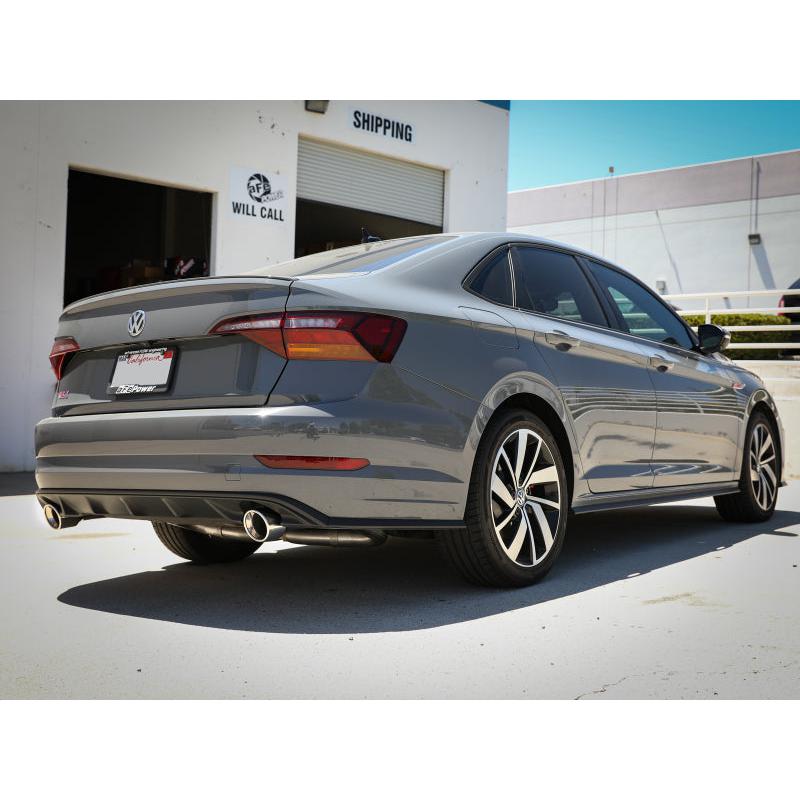 afe 19-21 VW Jetta GLI (MKVII) L4-2.0L (t) MACH Force-Xp 304 SS Cat-Back Exhaust System Polished Tip-SR1 Performance