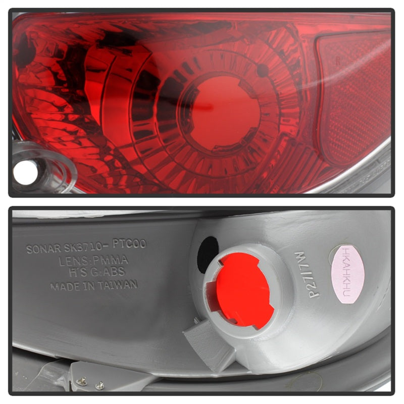 Spyder Chrysler PT Cruiser 01-05 Euro Style Tail Lights Chrome ALT-YD-CPT01-C-SR1 Performance