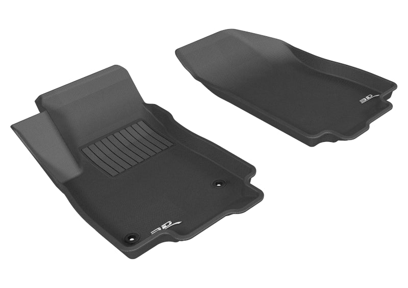 3D MAXpider 2013-2020 Buick/Chevrolet Encore/Trax Kagu 1st Row Floormat - Black-SR1 Performance