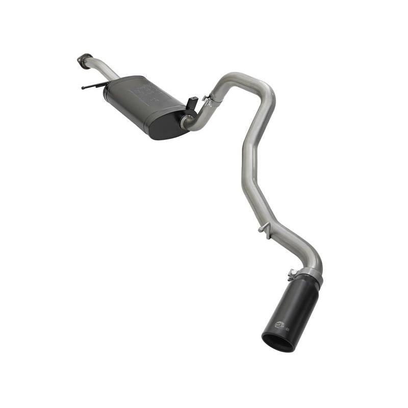aFe MACHForce XP 2-1/2in 304 SS Cat Back Exhaust w/ Black Tips 2001-2016 Nissan Patrol (Y61) 4.8L-SR1 Performance
