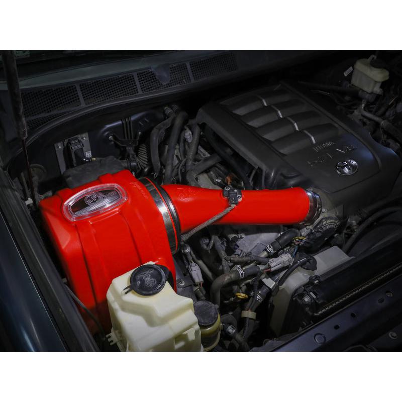 aFe 07-21 Toyota Tundra V8 5.7L Momentum GT Red Edition Cold Air Intake System w/ Pro DRY S Filter-SR1 Performance