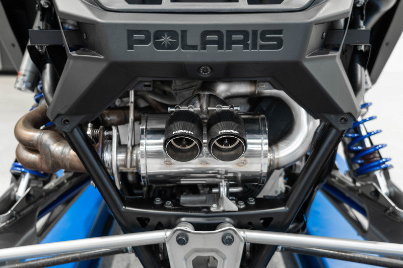 MBRP 22-23 Polaris RZR Pro R Single Slip-on Dual Outlet Performance Series-SR1 Performance