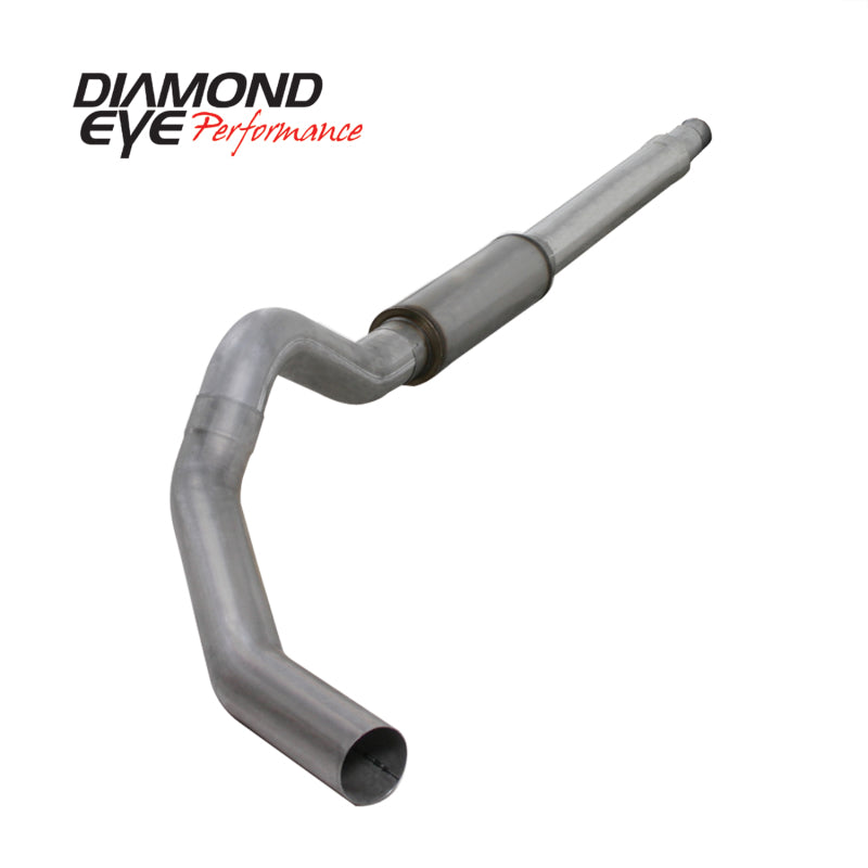 Diamond Eye KIT 5in CB MFLR RPLCMENT PIPE SGL AL: 03-07 FORD 6.0L F250/F350-SR1 Performance
