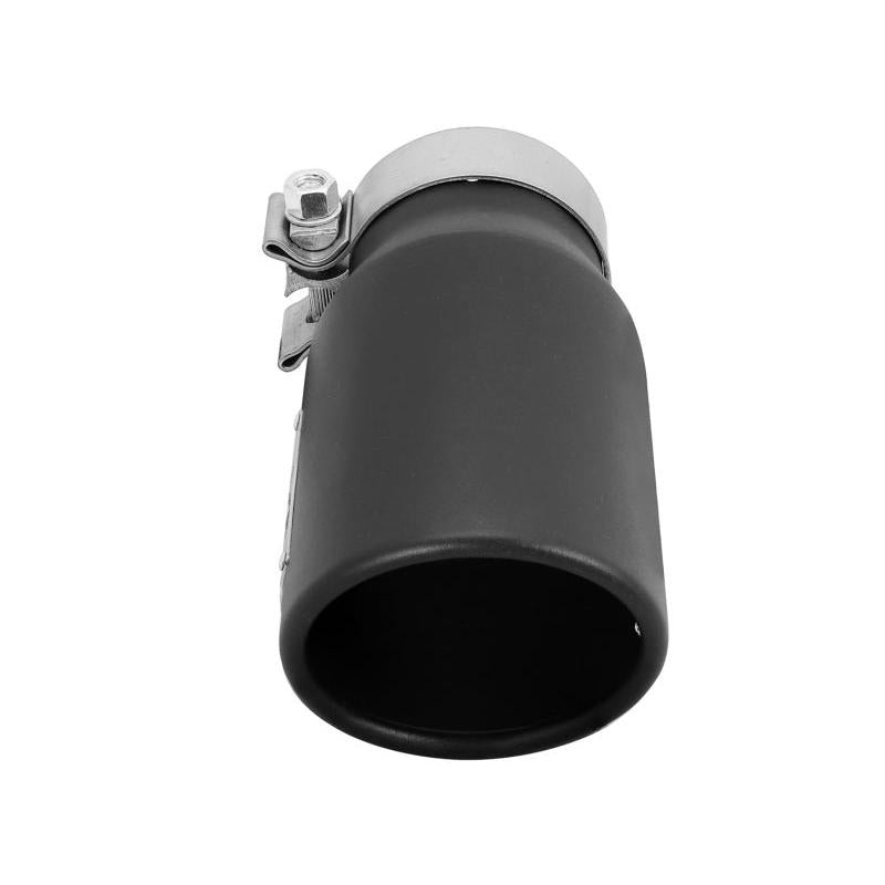 aFe MACHForce XP 3in Inlet x 4in Outlet x 9in Length Clamp-On Black Tip-SR1 Performance