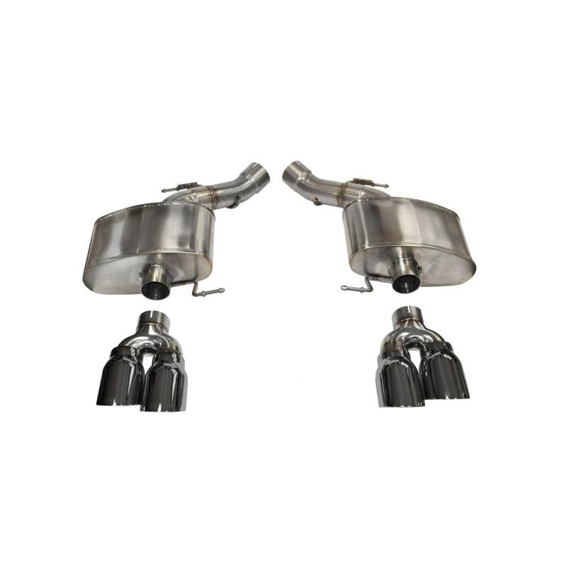 Corsa 2012-2017 BMW M6 F12 / F13 / F06 Polished Sport Axle-Back Exhaust-SR1 Performance