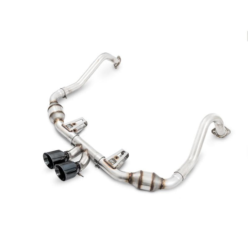 AWE Tuning Porsche 718 Boxster / Cayman Touring Edition Exhaust - Diamond Black Tips-SR1 Performance