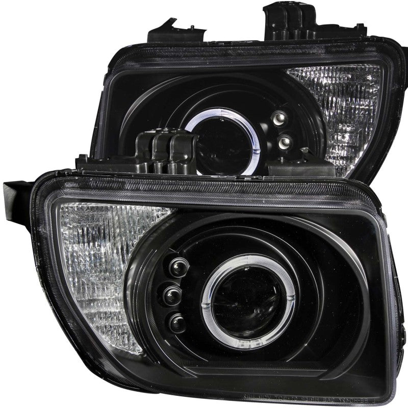 ANZO 2003-2006 Honda Element Projector Headlights w/ Halo Black-SR1 Performance