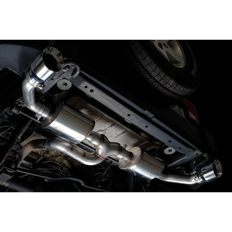 AWE Tuning 07-18 Jeep Wrangler JK/JKU 3.6L Tread Edition Axle-Back Dual Exhaust - Chrome Silver Tips-SR1 Performance