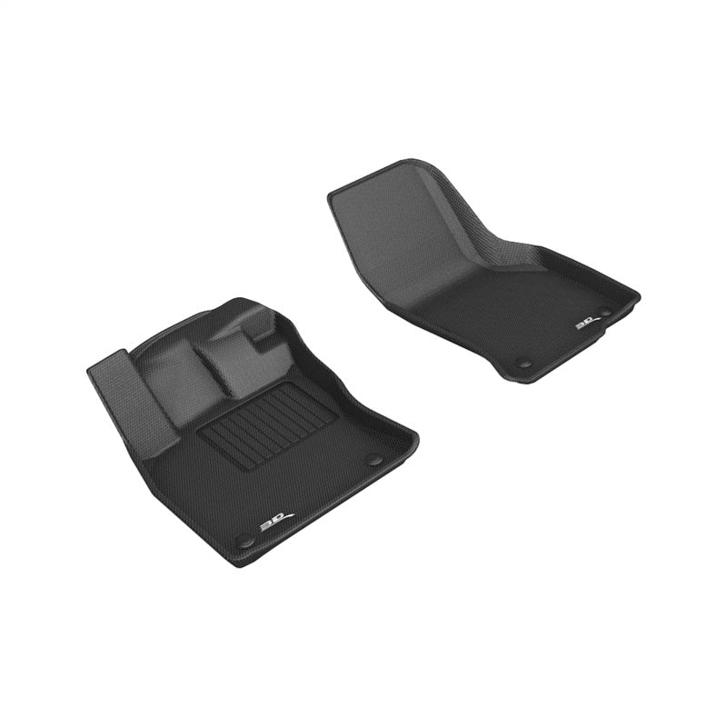 3D Maxpider 19-23 Volkswagen Arteon Kagu Floor Mat- Black R1-SR1 Performance