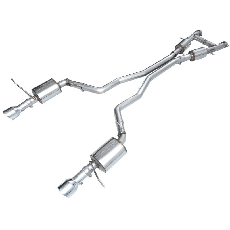 AWE Tuning 11-24 Dodge Durango 5.7L Touring Edition Exhaust w/ Chrome Silver Tips-SR1 Performance