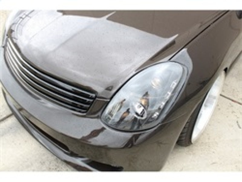 Spyder Infiniti G35 03-04 4DR Projector Halogen - LED Halo DRL Blk High H4 PRO-YD-IG35034D-DRL-BK-SR1 Performance