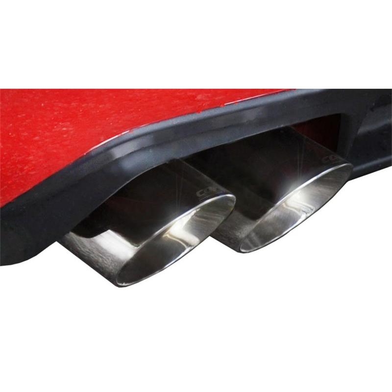 Corsa 2011-2013 Dodge Charger R/T 5.7L V8 Polished Sport Cat-Back Exhaust-SR1 Performance