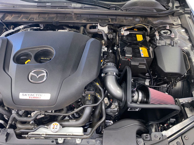 K&N 2021 Mazda 3 2.5L Turbo L4 Silver Typhoon Intake-SR1 Performance