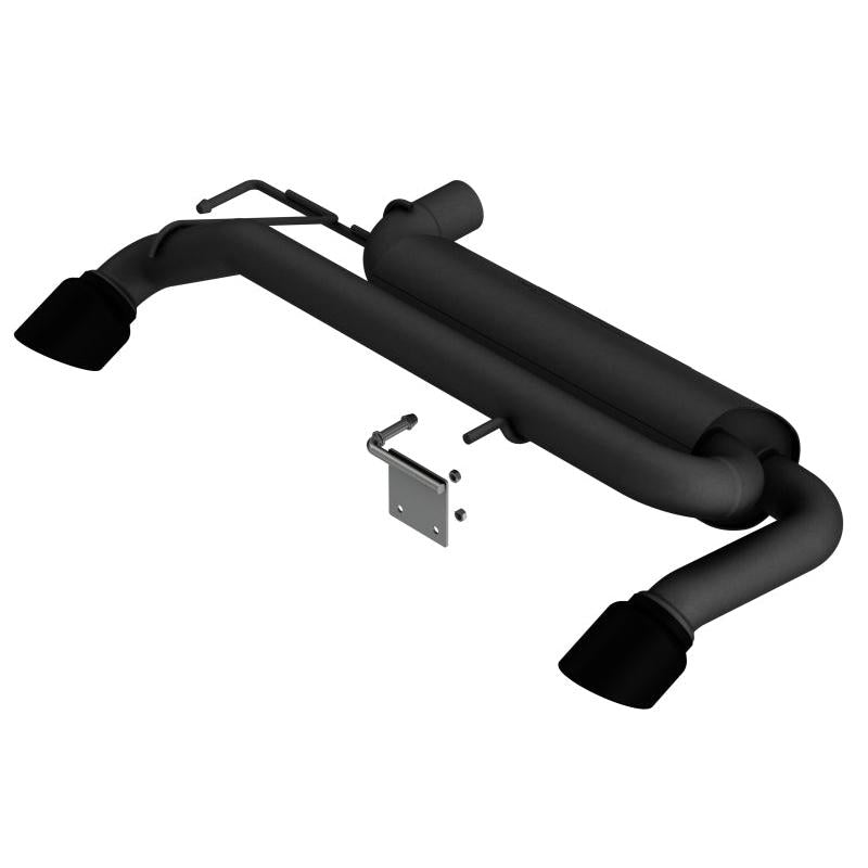 Borla 21-22 Ford Bronco 2.3L 4WD Touring Axle Back Exhaust w/ Black Coated Tips-SR1 Performance