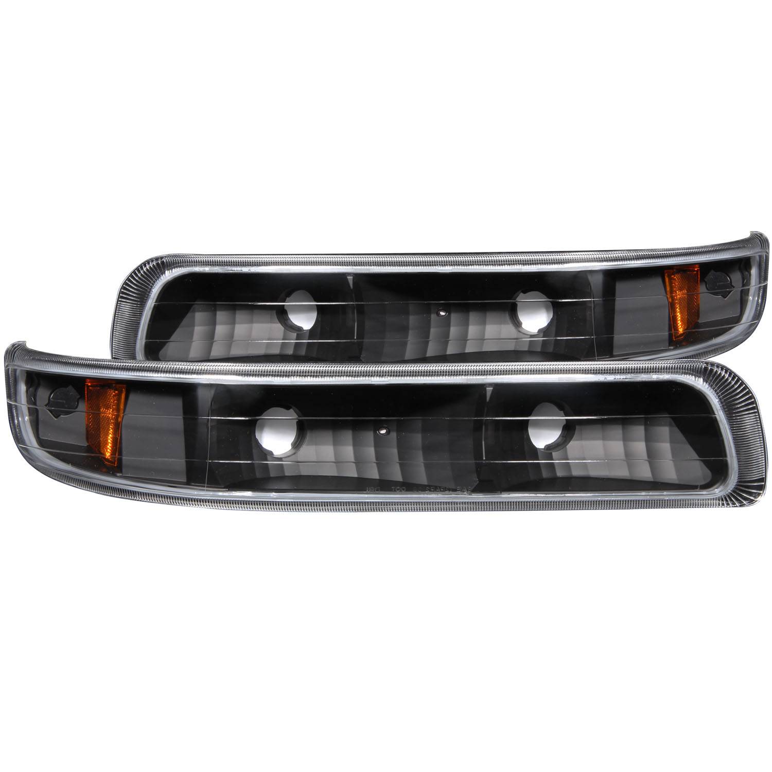 CHEVY SILVERADO 1500/2500 99-02 / 3500 01-02 / SUBURBAN/TAHOE 00-06 PARKING/SIGNAL LIGHTS EURO BLACK