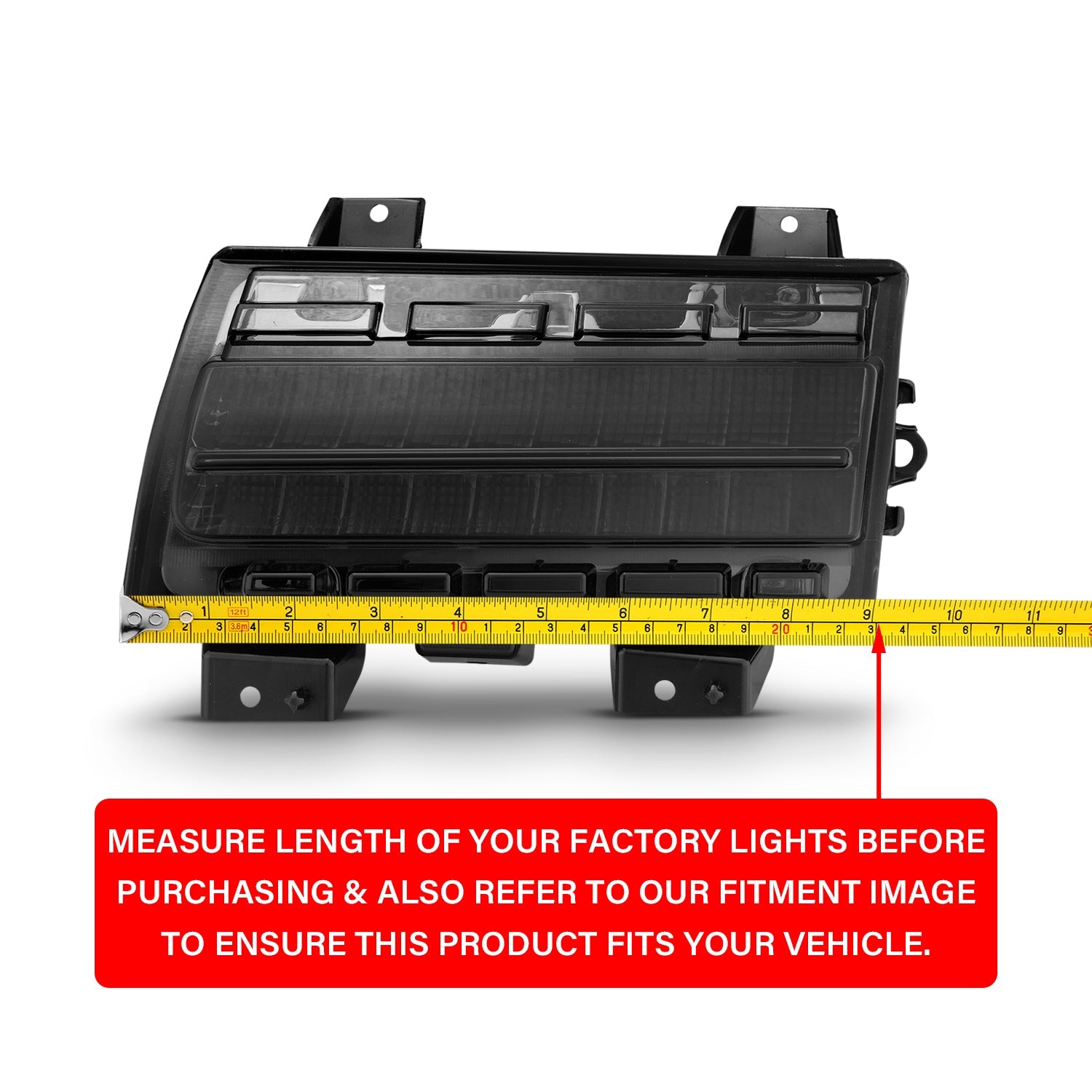 JEEP WRANGLER 18-25 / GLADIATOR 20-25 LED FENDER LIGHTS SMOKE LENS W/ SEQUENTIAL SIGNAL (FOR MODELS W/ FACTORY HALOGEN FENDER LIGHTS)