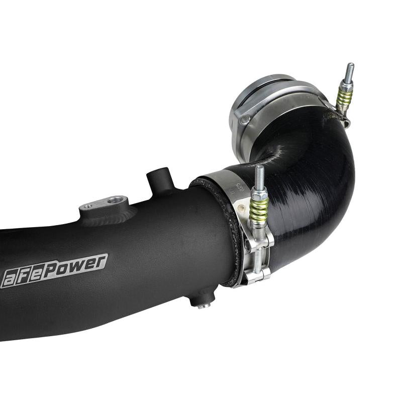 aFe BladeRunner 2.5-3in Hot Side Charge Pipe Black 20-21 BMW Z4 M40i (G29) L6-3.0L (t) B58-SR1 Performance