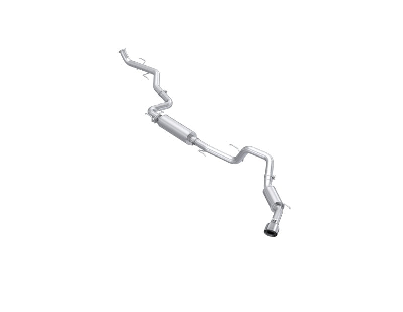 MBRP 2024 Toyota Tacoma T304 Stainless Steel 3in Cat-Back Single Side Exit-SR1 Performance